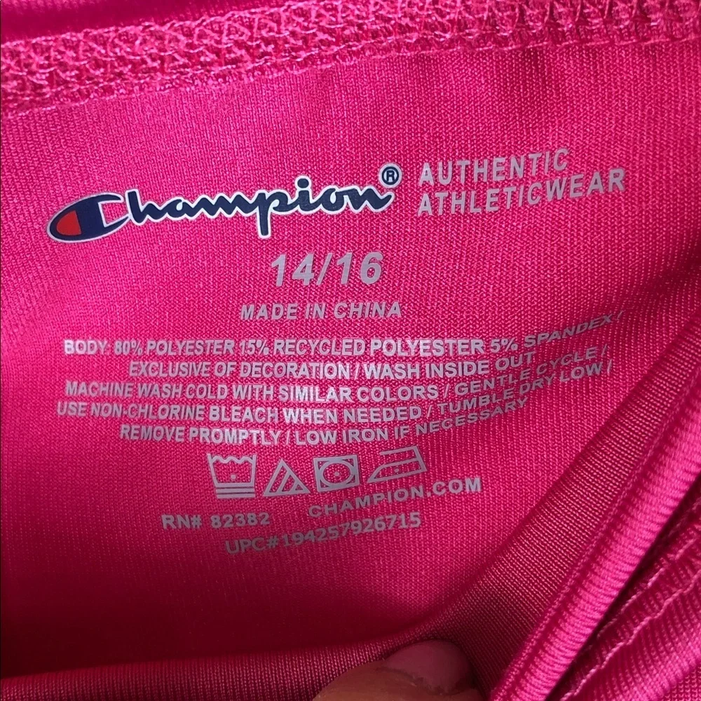 Champion Kids Fuchsia Leggings (K1)